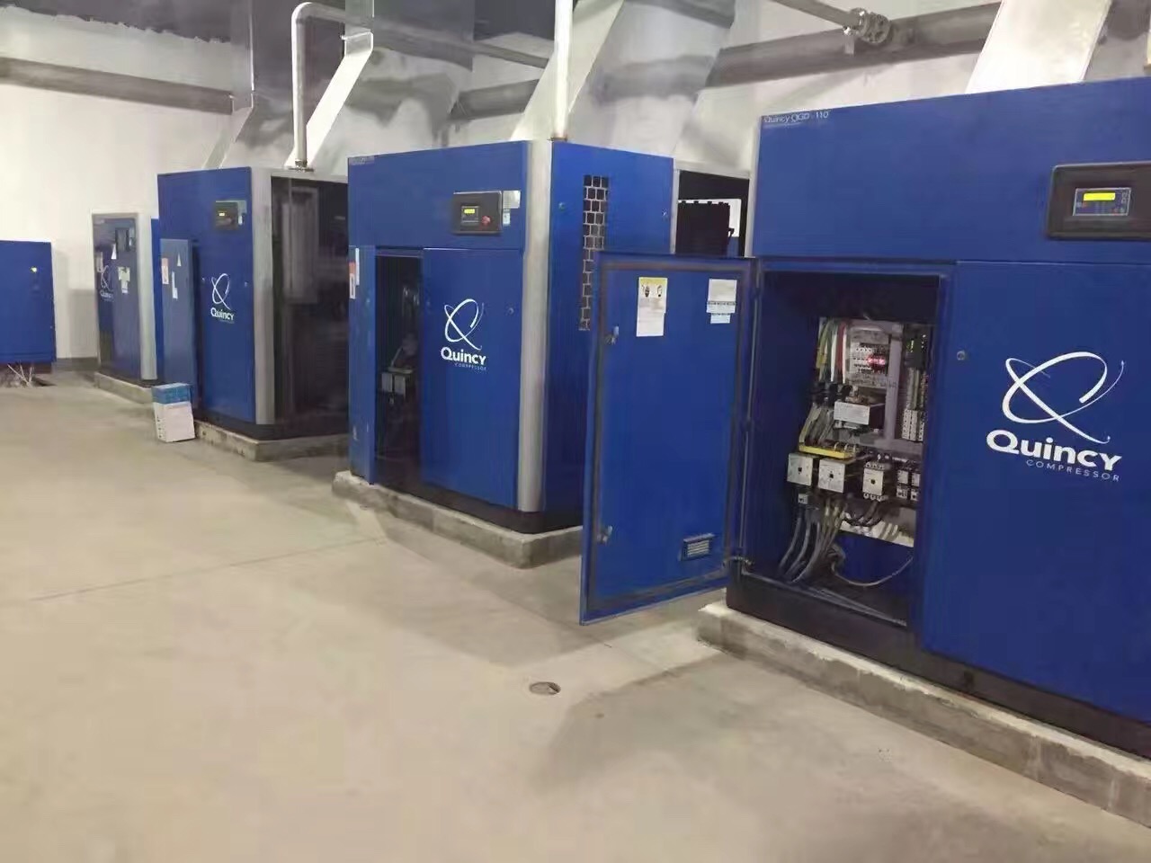 永磁變頻兩級壓縮空壓機(jī)效率如何測試